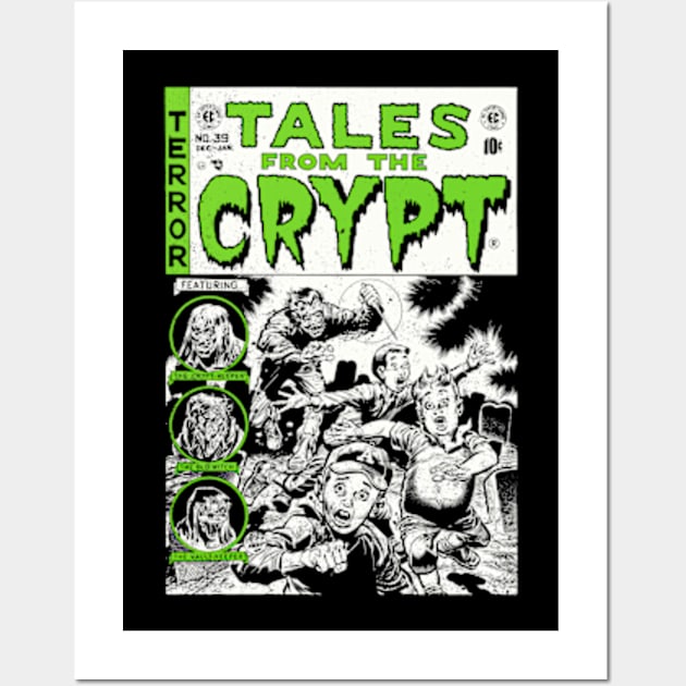 TALES FROM THE CRYPT Wall Art by THE HORROR SHOP